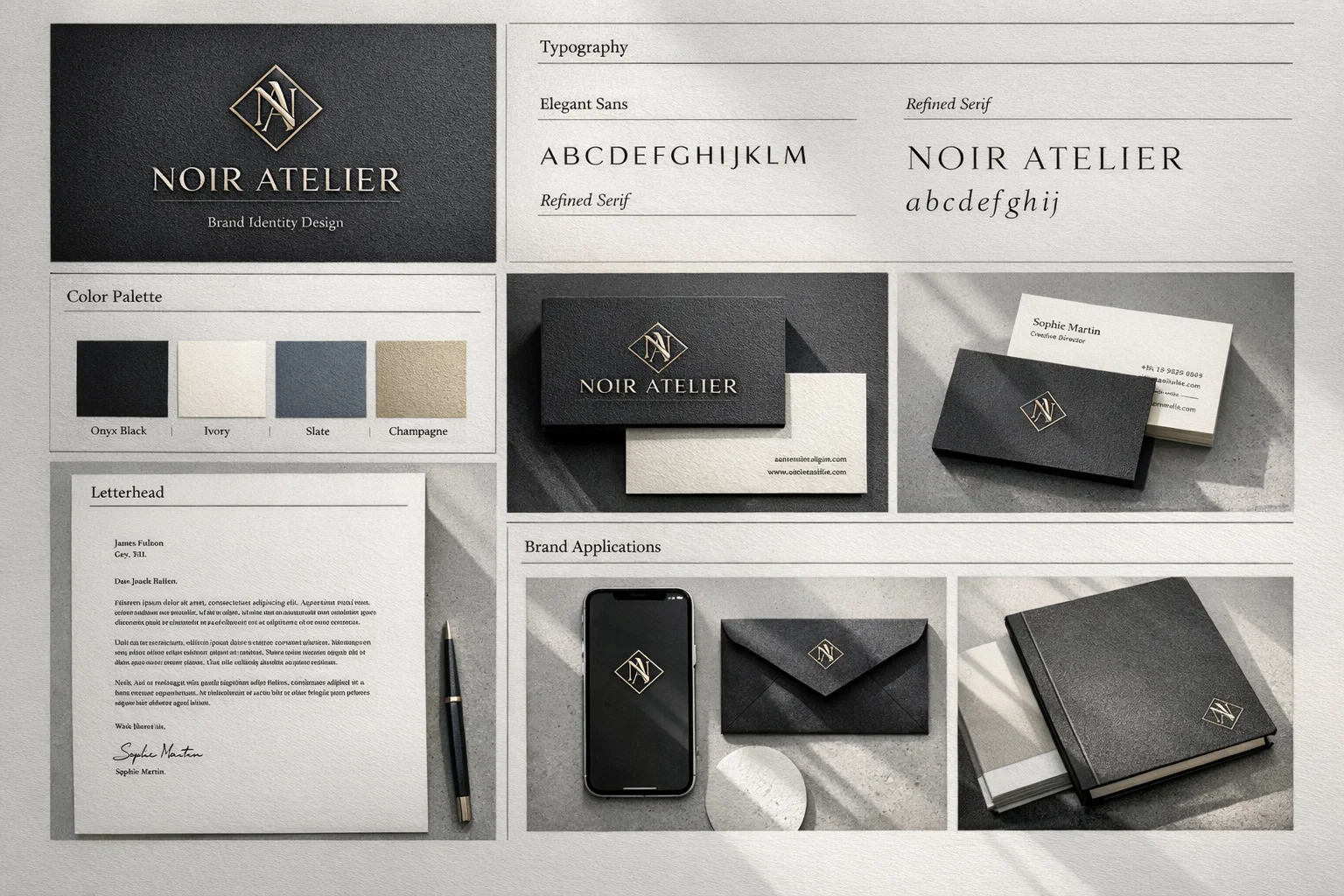 Luxury Branding Identity Project